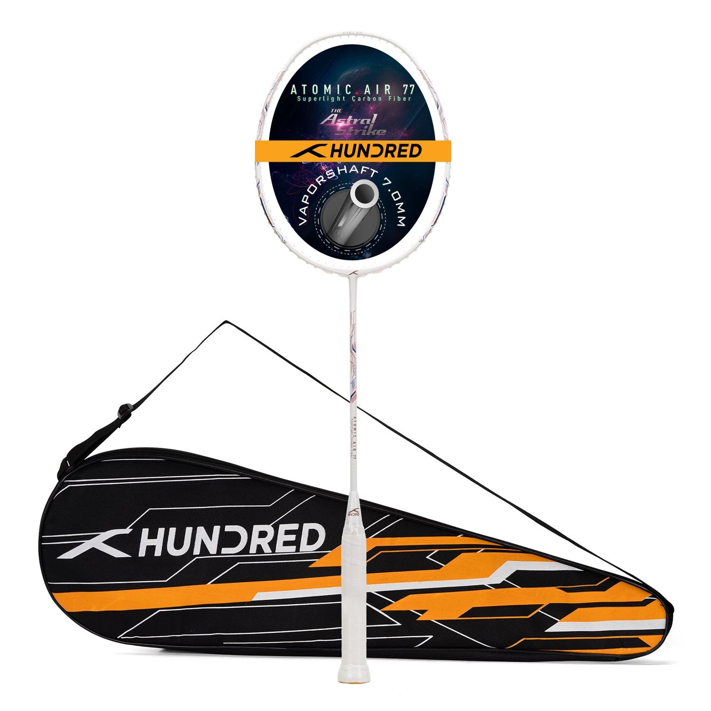 Hundred ATOMIC AIR 77 BadmintonschlÀger, schwarz/blau