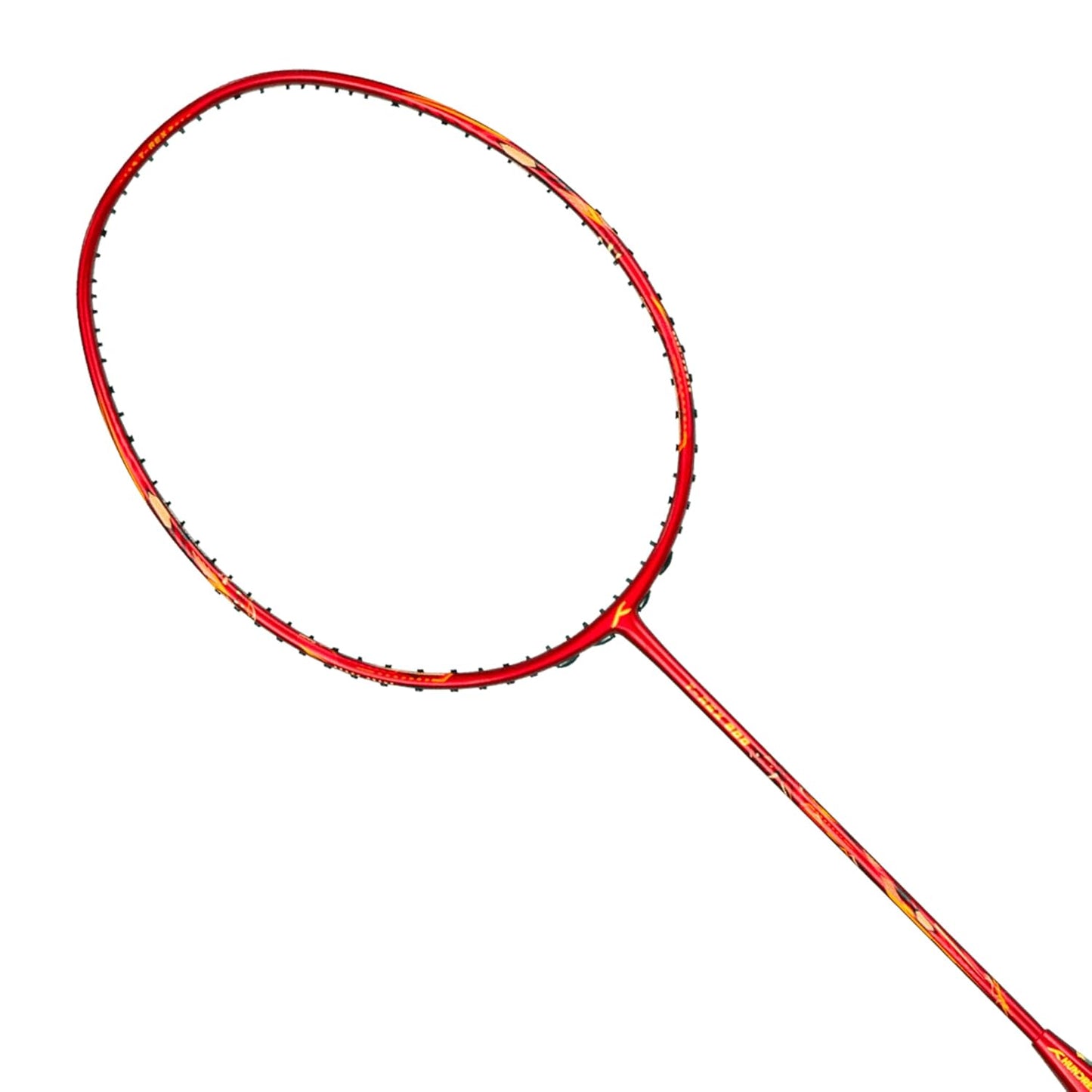 Hundred T-Rex 800 bespannter Badmintonschläger mit Vollbezug | 84 Gramm | Maximale Spannung ≤32 lbs