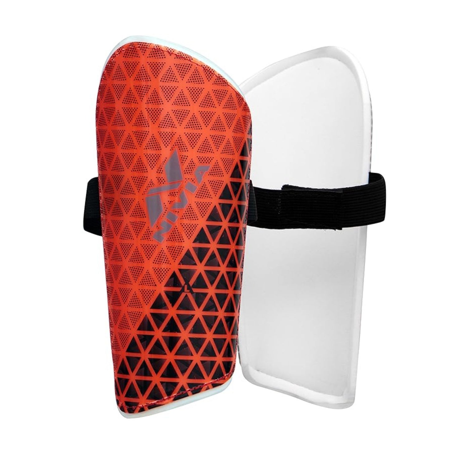 Nivia 805OR Wisdom-2018 plastic shin guards