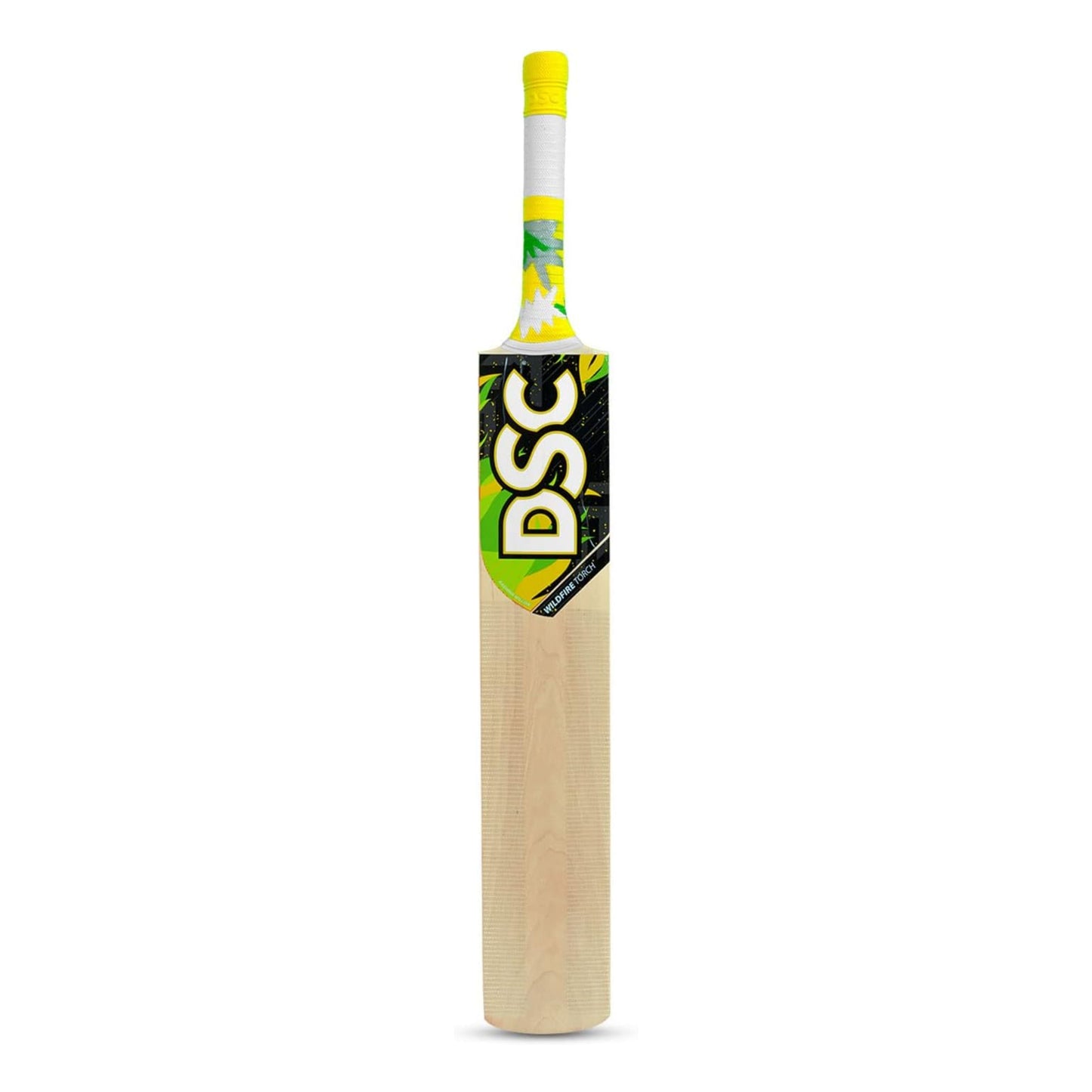 DSC Wildfire Torch Kashmir Willow Cricket Bat ( Größe: Kurzer Griff, Ball_ typ : Tennis Ball, Spielstil : All-Round ) (1500178)