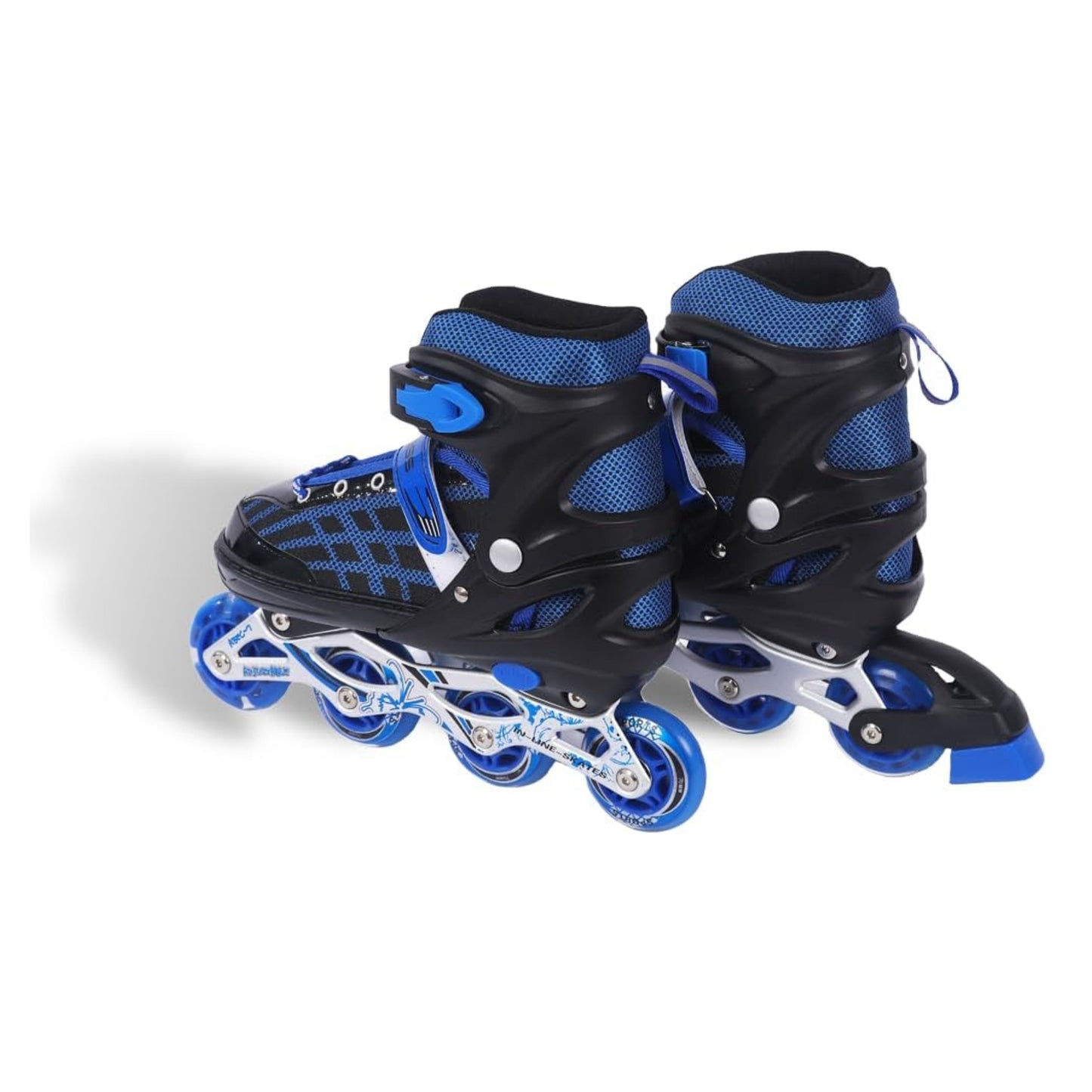 Endless EL1025 Inline Adjustable Skates Aluminum Chassis and 70 mm PU Wheels | Front Wheel Flash, ABEC 7 Bearings | In-outdoor