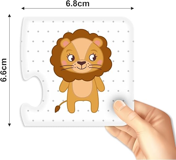 Webby Learning Pack Puzzle Lernspielzeug für Kinder Fördert die Gehirnfunktion, Konzentration und motorischen Fähigkeiten 10 bunte Puzzles – interaktives Lernen