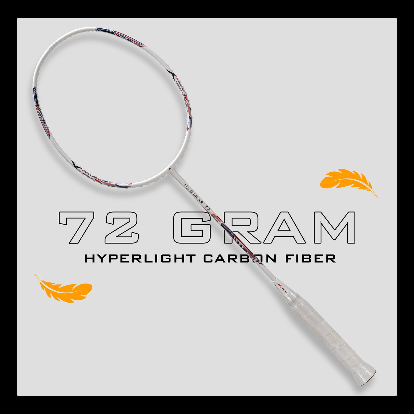 Hundred Nuclear 72 Badmintonschläger