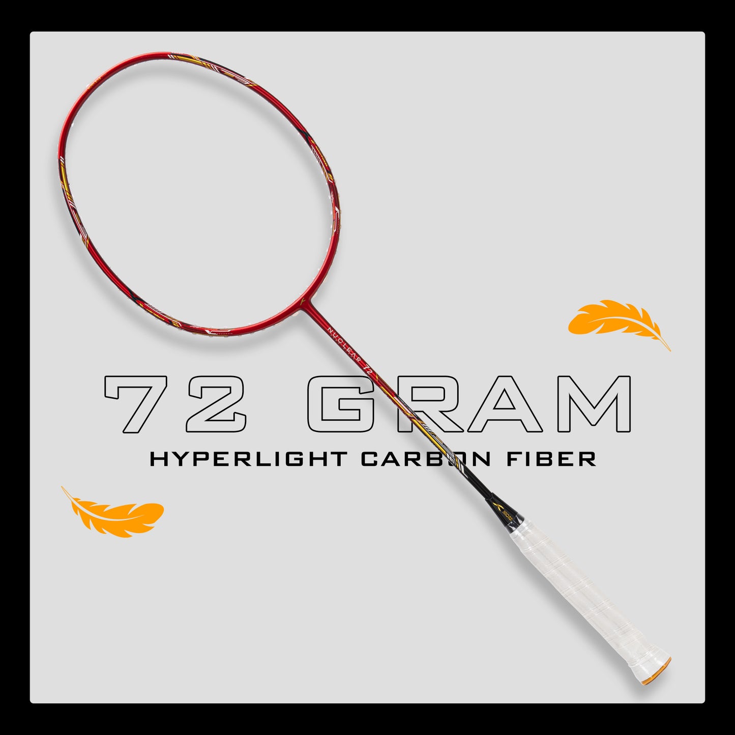 Hundred Nuclear 72 Badmintonschläger