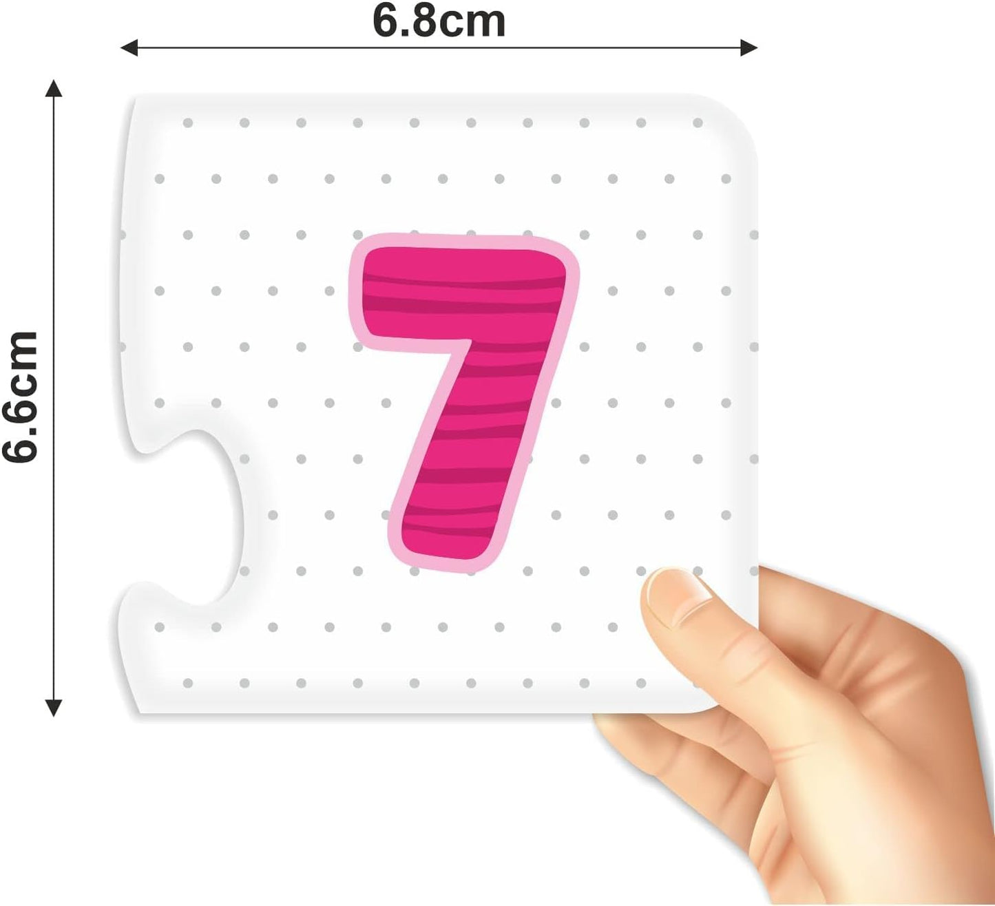 Webby Learning Pack Puzzle Lernspielzeug für Kinder Fördert die Gehirnfunktion, Konzentration und motorischen Fähigkeiten 10 bunte Puzzles – interaktives Lernen
