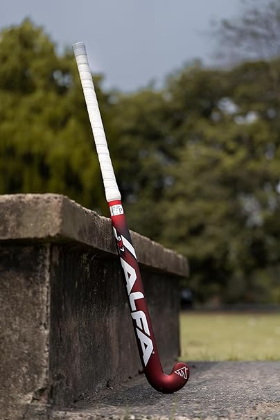 A L F A Unisex-Adult AX7 Hockey Stick, Rot, 36.5 Inches