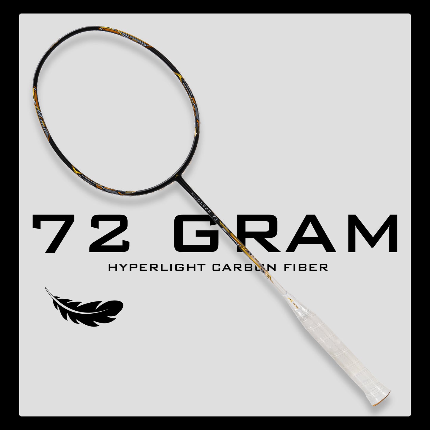 Hundred Nuclear 72 Badmintonschläger
