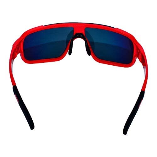 DSC Speed Polarisierte Cricket-Sonnenbrille (Rot)