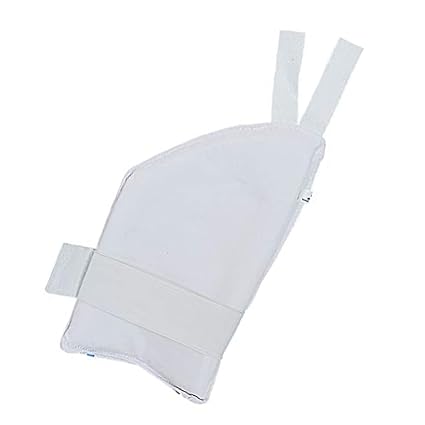 DSC Intense Attitude1 Inner Thigh Pads | Leg protection for ultimate comfort and safety | Men | White