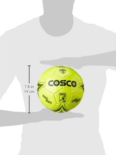 Cosco Rio Polyvinylchlorid Fußball, Größe 3, (Multicolor)