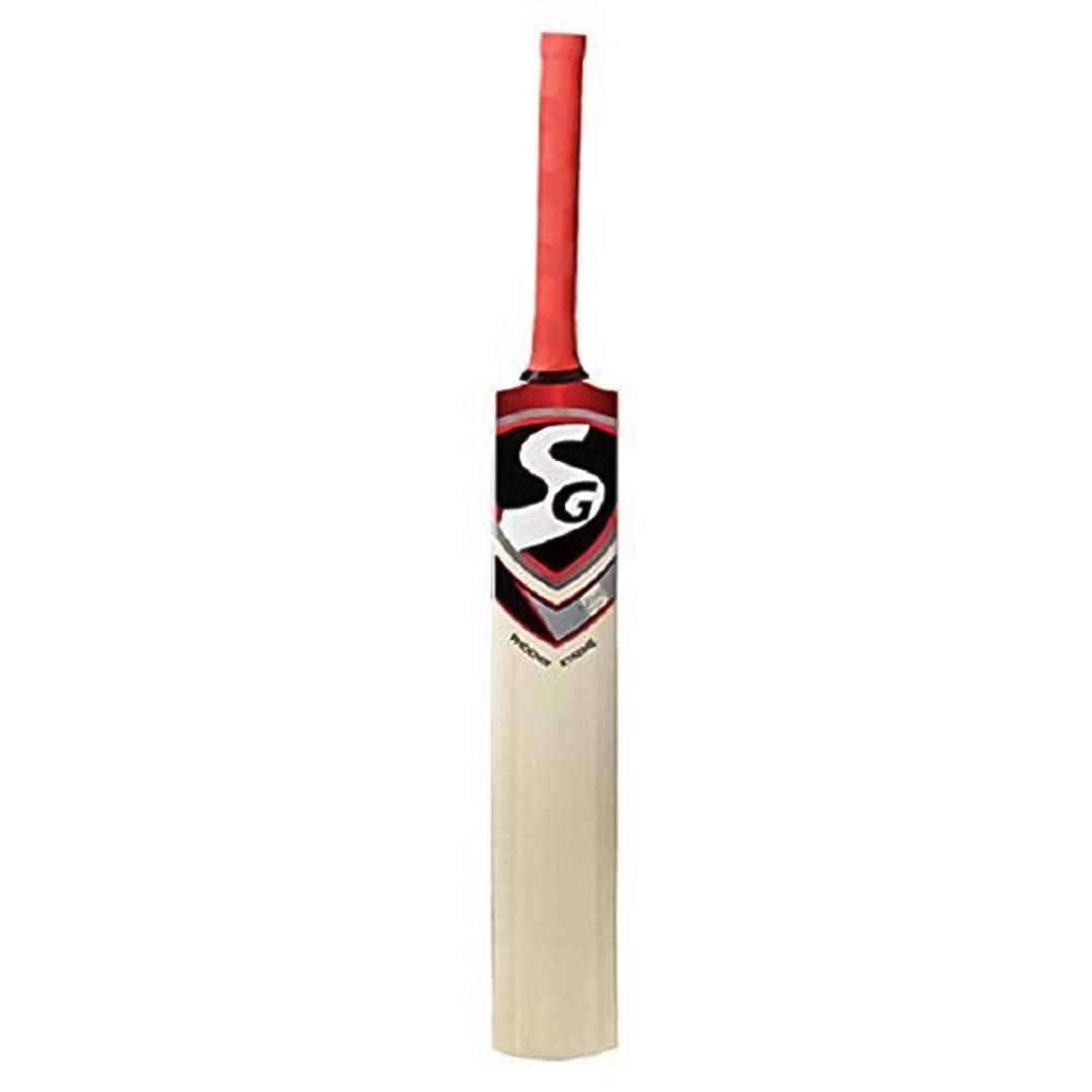 SG Phoenix Xtreme Kashmir Willow Cricket Bat | Color: Beige | Material: Kashmir Willow | Lightweight | with Free Cover | Ready to play | For advanced players