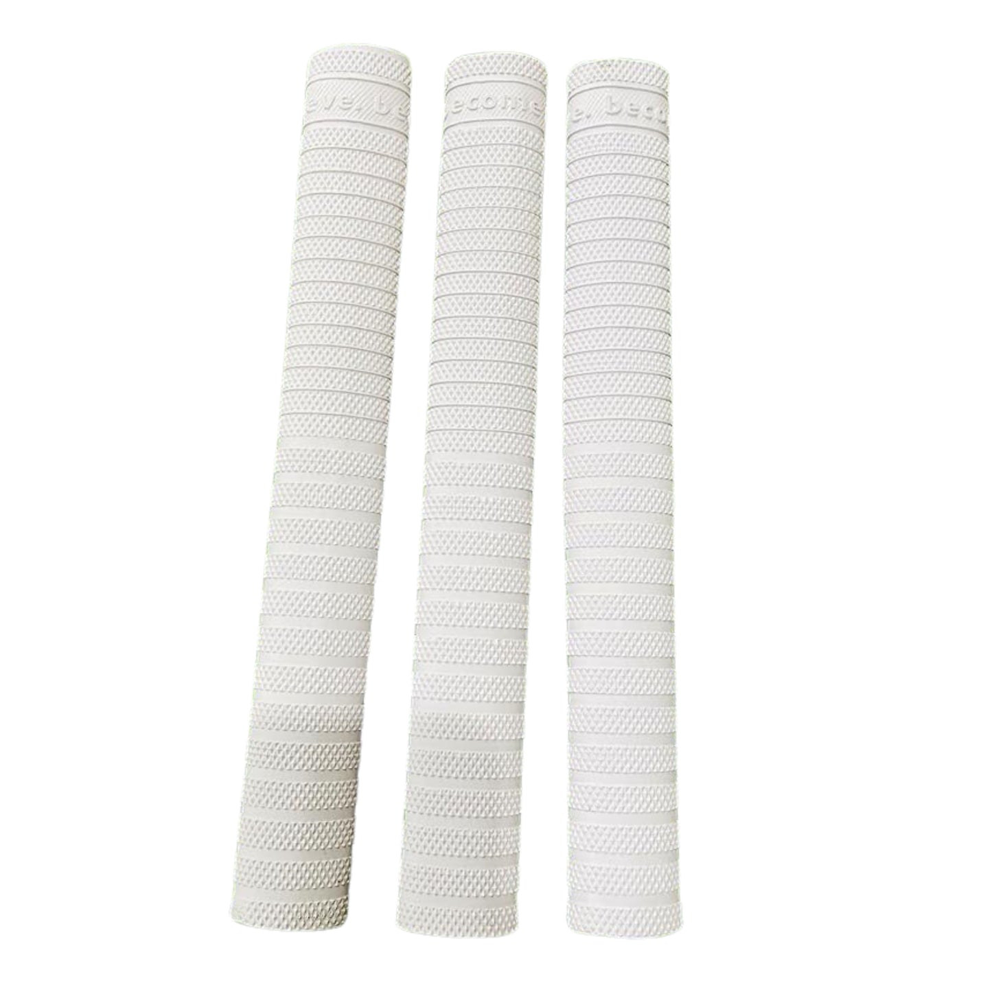 SG Hexa Cricketschlägergriff | 3 Stück | Farbe: Weiß | Größe: Standard | Material: Gummi | Langlebig und langlebig | Stark und robust | Stoßdämpfung | Verbesserte Leistung