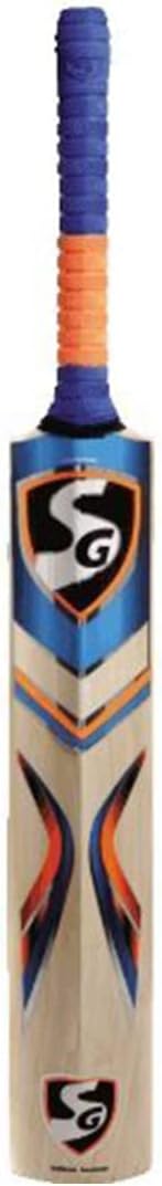 SG Reliant Xtreme Cricketschläger aus englischer Weide Grade 5 (Größe: kurzer Griff, Lederball)
