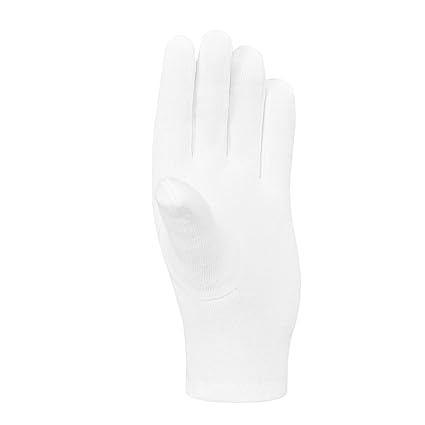 DSC Motion Cotton Palm Full Finger Cricket Batting Inner Gloves für Herren | Größe - Jungen | Farbe : Weiß