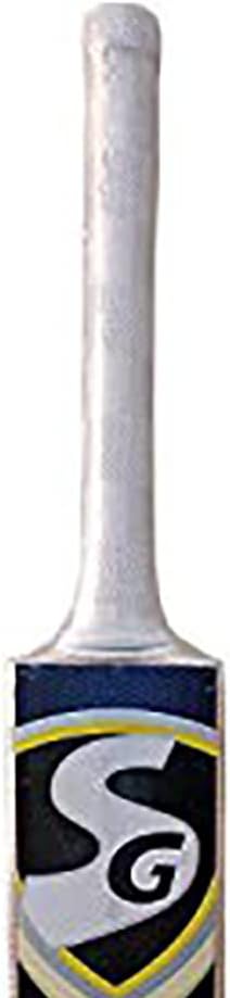 SG Sierra Plus Cricketschläger für Herren und Jungen (Beige) | Material: Kashmir Willow | Leichtgewicht | Kostenlose Hülle | Spielfertig | Für fortgeschrittene Spieler | Ideal für Lederball