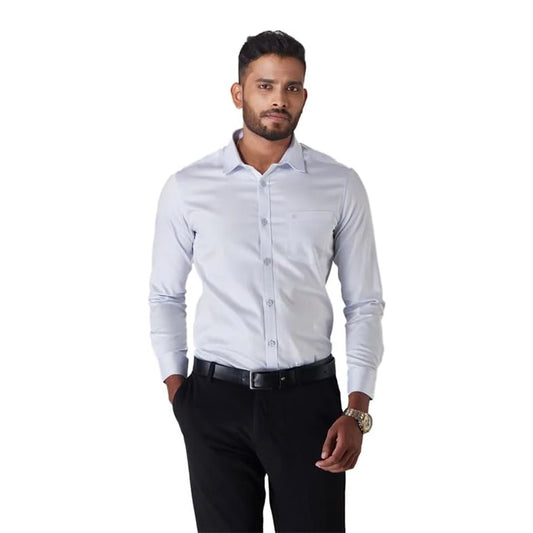 Kut for You Herrenhemd mit normaler Passform und langen Ärmeln | Material: Baumwolle | für Männer und Jungen | Leicht | Button-Down-Kragen | Klassische Passform