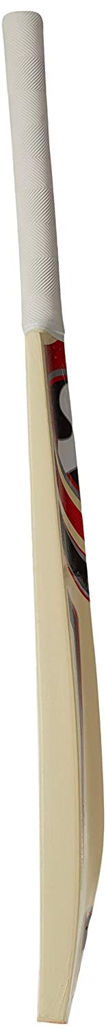 SG Max Cover Cricketschläger für Herren und Jungen (Beige) | Material: Kashmir Willow | Leichtgewicht | Free Cover | Spielfertig | Für Fortgeschrittene Spieler | Ideal für Lederball