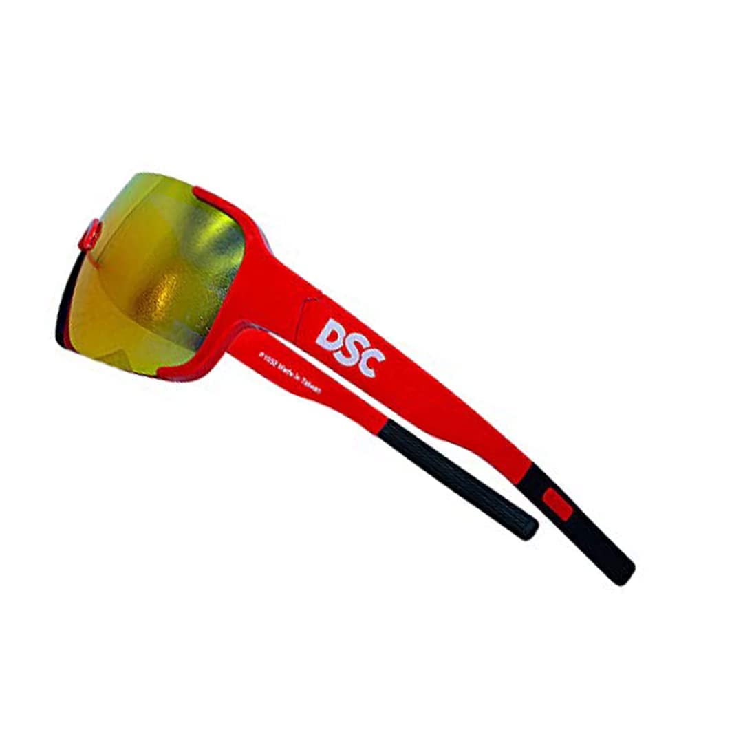 DSC Speed Polarisierte Cricket-Sonnenbrille (Rot)