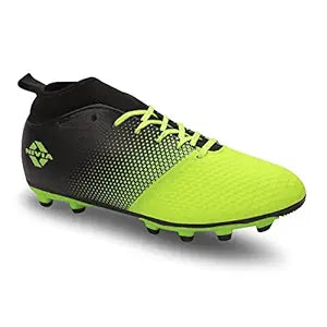 Nivia Ashtang Fußballstollen für Männer/Sport und athletische Schuhe mit PU Synthetik Leder Ober/bequeme Fußballschuhe