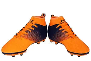 Nivia Ashtang Fußballstollen für Männer/Sport und athletische Schuhe mit PU Synthetik Leder Ober/bequeme Fußballschuhe