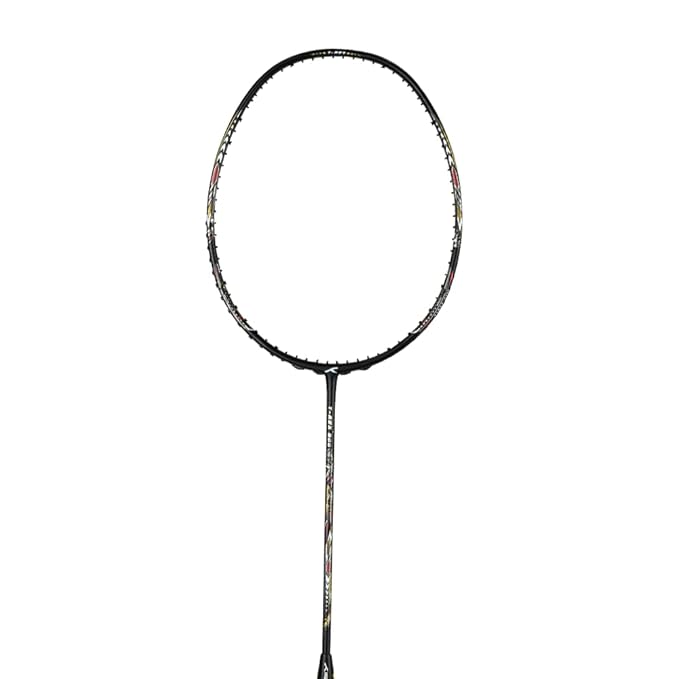 Hundred T-Rex 800 bespannter Badmintonschläger mit Vollbezug | 84 Gramm | Maximale Spannung ≤32 lbs