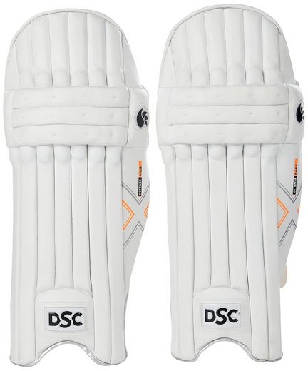 DSC Intense Rage Cricket Batting Legguard | For Men & Boys | Material: PVC | Strap with padded buckle | Bolster lined with fabric