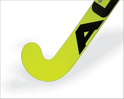 A L F A Unisex-Adult Indoor 10 Hockey Stick, Gelb, 36.5 Inches