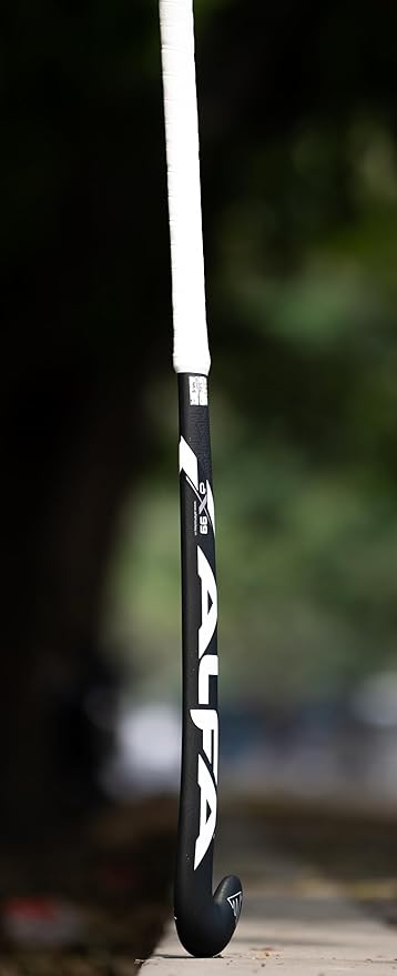ALFA Unisex-Adult AX-99 Senior Composite Hockey Stick, Black, 36.5 Inches