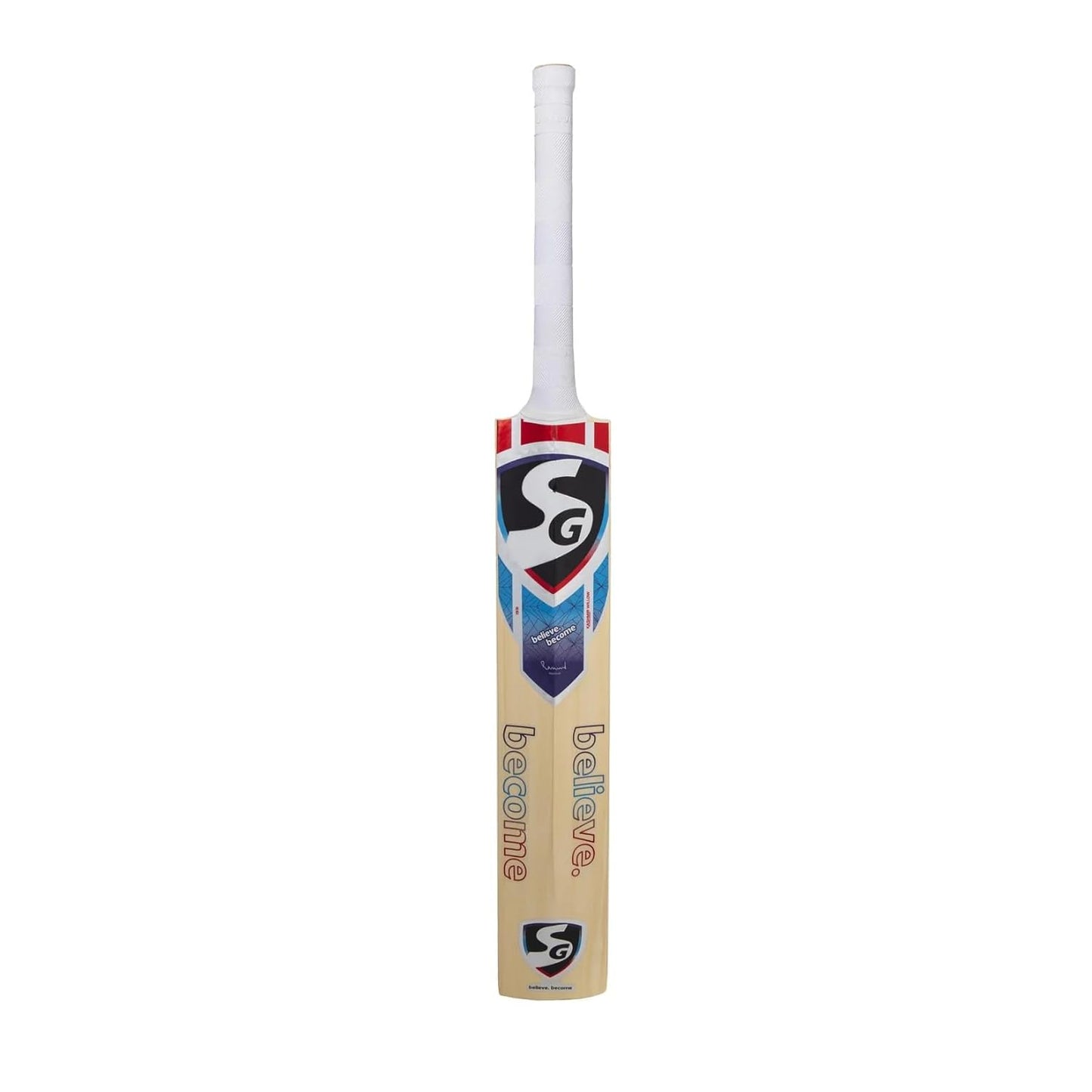 SG Max Cover Cricketschläger für Herren und Jungen (Beige) | Material: Kashmir Willow | Leichtgewicht | Free Cover | Spielfertig | Für Fortgeschrittene Spieler | Ideal für Lederball
