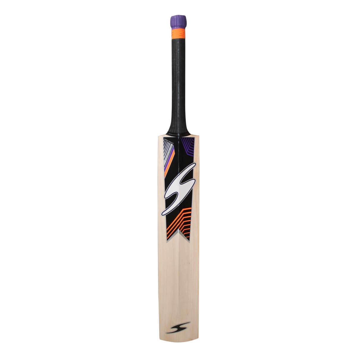 SS Men's Orange Cricket Bat, Beige, Short Handle