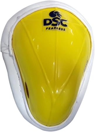 DSC 1500430 Attitude Cricket Abdominal Guard for Boys | Color: Multi-Color | Size: Boys | Material: Plastic | Ergonomically shaped | Padded protection | Lightweight and durable | For training and matches