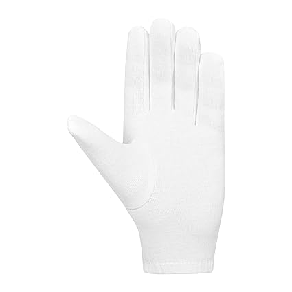 DSC Motion Cotton Palm Full Finger Cricket Batting Inner Gloves für Herren | Größe - Jungen | Farbe : Weiß