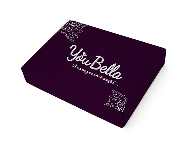 YouBella vergoldete Creolen | Modische und schöne, stilvolle Ohrringe für Damen und Mädchen | Künstlicher Schmuck | Perfekt für besondere Anlässe
