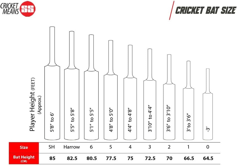 Ss Premium Cricket, Mehrfarbig, Kurzer Griff