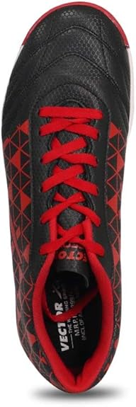 Vector X Discovery Fußballschuhe/Stollen| Turf/Futsal-Schuh| Sportliche Fußballstollen | Strapazierfähige PVC-Außensohle | Fußballschuhe für Männer, Frauen, Kinder | Leichtgewicht| Sport