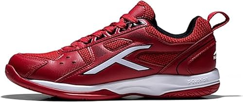Hundred Raze Unisex Badminton Sports Shoes (Non-Marking) | for Indoor Squash, Table Tennis, Basketball & Paddle Pickle | Lightweight | X-Cushion, Toe Assist