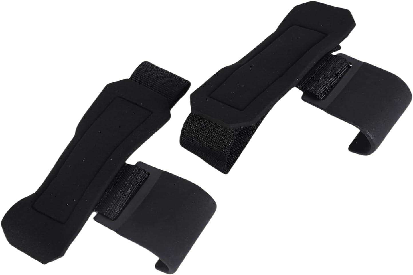 Endless Weightlifting Hook, Set of 2, Black, Material: Metal and Neoprene, Handles for Dead Lifting, Premium Workout Hook, Gym Training Hook Straps with Heavy-Duty Metal Hooks