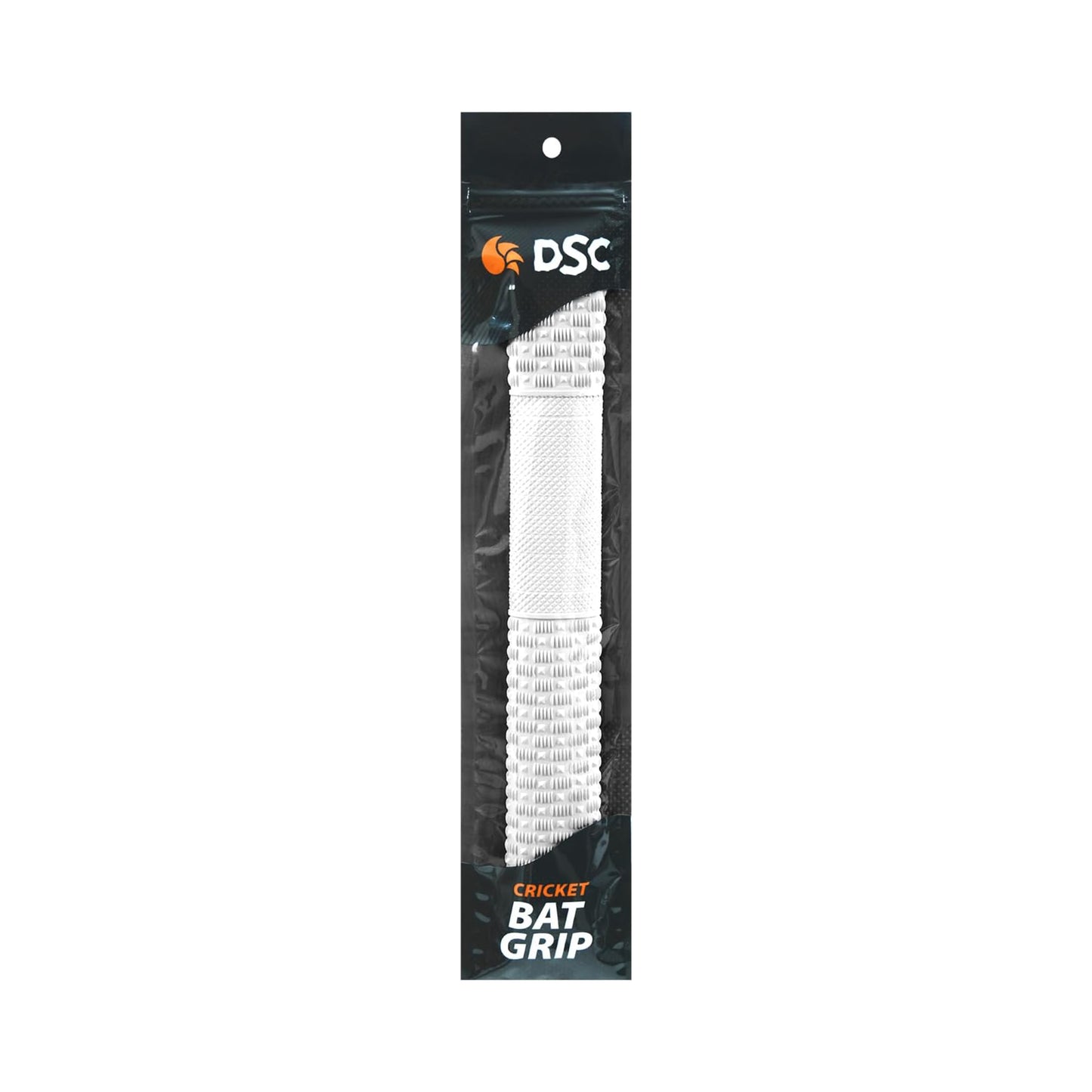 DSC Hayden Cricket Bat Grip | Farbe: Weiß | Packung mit 1 Stück | Material: Gummi | Bessere Stoßdämpfung | Verbesserte Kontrolle | Einfache Installation | Verwendung für alle Spieler | Bequeme Passform
