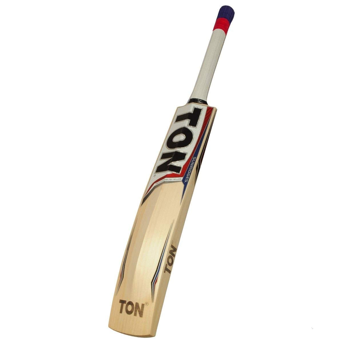 SS Ton Reserve Edition Kashmir Willow Cricket Bat | Farbe: Beige | Material: Kashmir Willow Wood | Leichtgewicht | Für fortgeschrittene Spieler