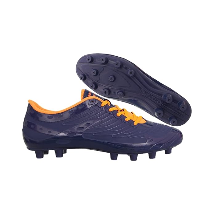 Nivia Dominator Fußballschuhe | Thermoplastisches Polyurethan | PVC-Sohle | Schnürverschluss | Gepolstertes Fußbett