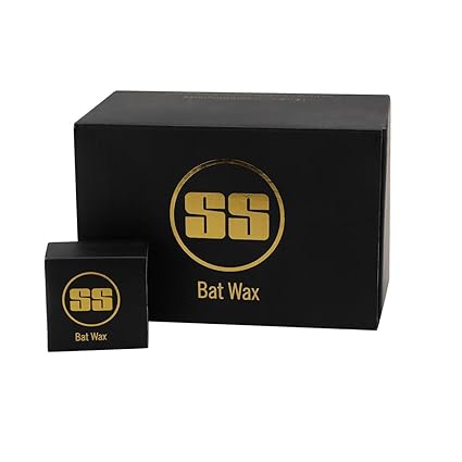 SS Bat Wax 12 Pack | Maintain moisture levels in the willow | Preserve the appearance and extend the life of the cricket bat | Reduces the risk of cracking and splintering