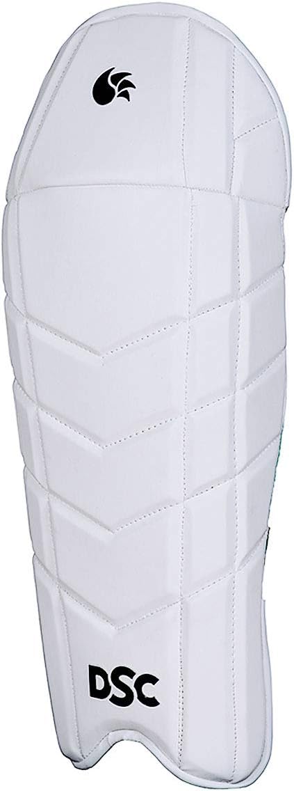 DSC Intense Speed Cricket Wicket Keeping Legguard | Farbe: Multicolor | Material: PU, Schaumstoff | Schwierigkeitsgrad: Profis | Atmungsaktiv | Mesh Instep | High-Density Foam | Leicht gepolstert