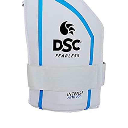 DSC Intense Attitude1 Inner Thigh Pads | Leg protection for ultimate comfort and safety | Men | White