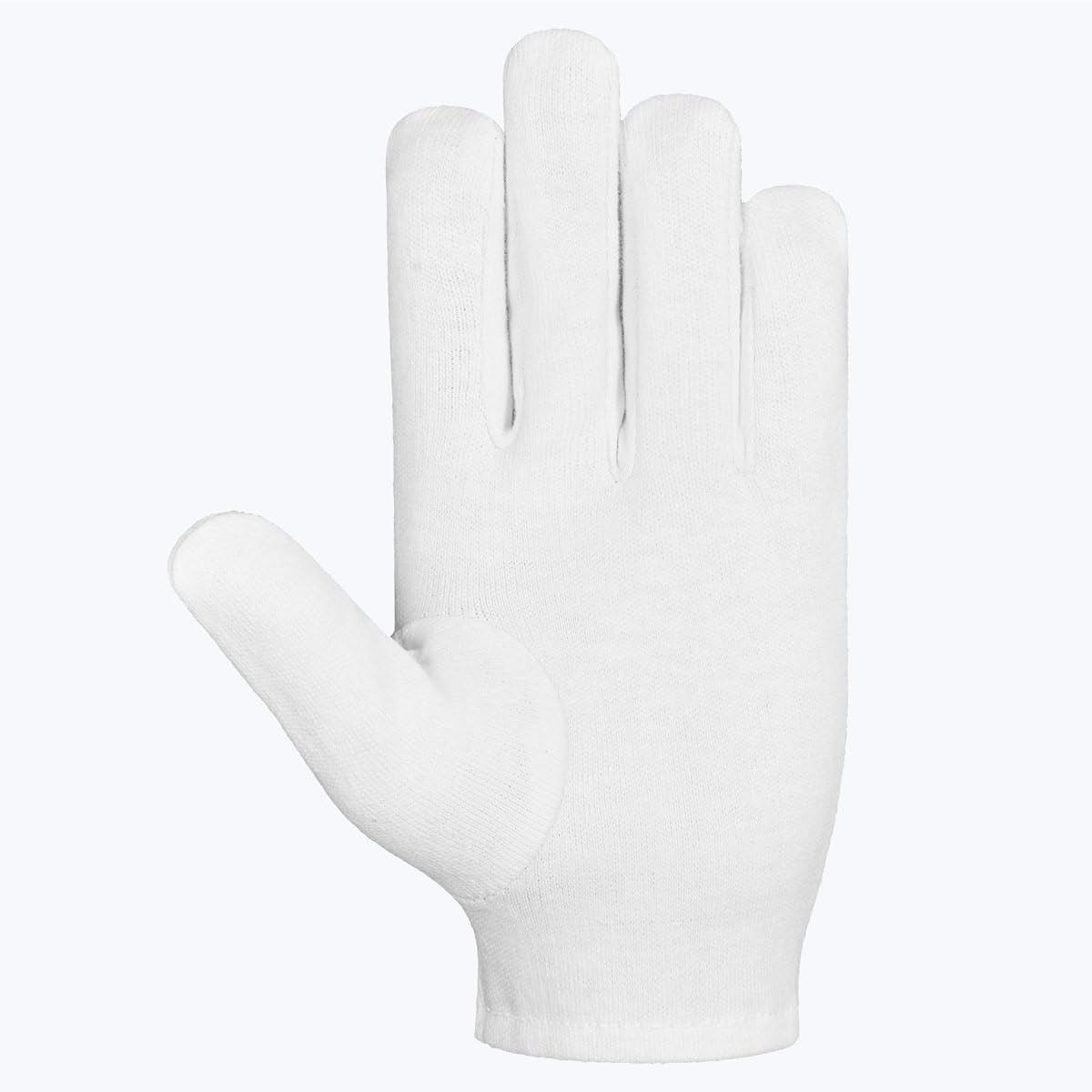 DSC Motion Cricket Innenhandschuhe ( Weiß, Jugend) | Material: Baumwolle | Für Batting und Fielding | Schnellere Schweißabsorption | Besserer Grip über den Ball