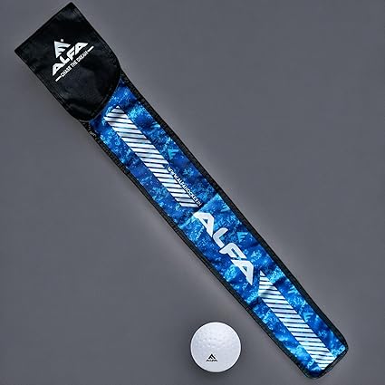A L F A Unisex-Adult AX4 Hockey Stick, Grüner Funke, 36.5 Inches