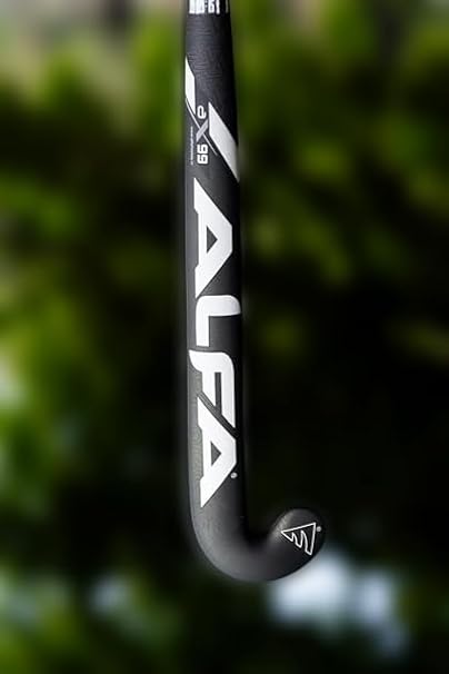 ALFA Unisex-Adult AX-99 Senior Composite Hockey Stick, Black, 36.5 Inches