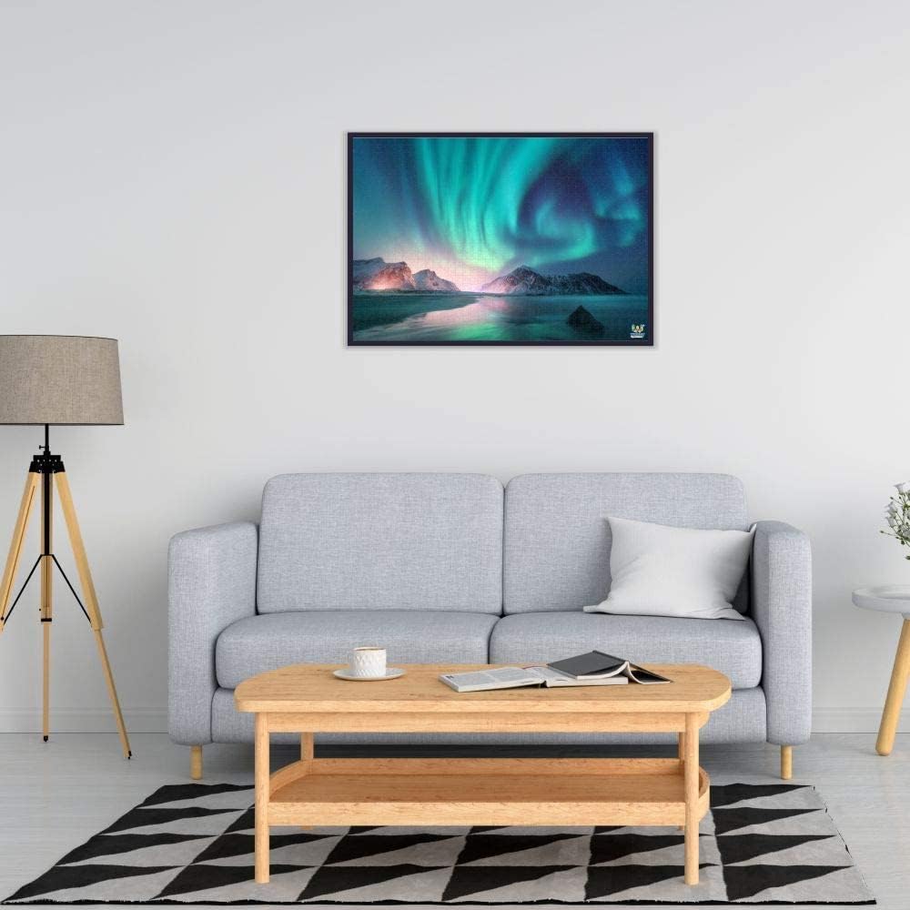 Webby Aurora Borealis Puzzle | 1000 Teile | Anspruchsvolles Puzzle für Jugendliche und Erwachsene | Fördert Konzentration, Problemlösungsfähigkeit und Kreativität | STEM-Lernspielzeug für Kinder ab 14 Jahren