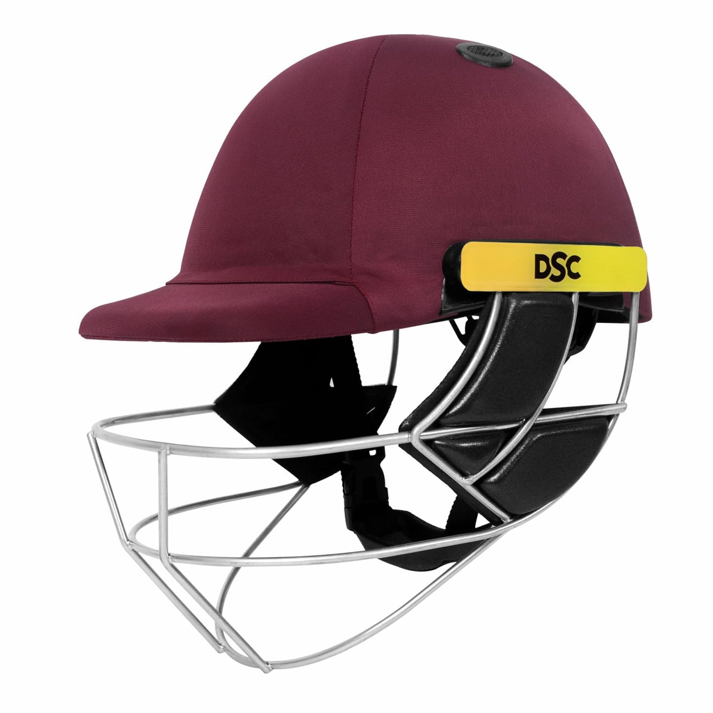DSC Avenger PRO Premium Cricket-Helm | Für Männer & Jungen | Fester Federstahlgrill | Rückenstützriemen | Nackenschutz | Leichtgewicht