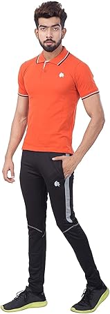 DSC DSC-52 Polyester-Gewebe Half Sleeve Polo T-Shirt, Large (Rust) | Leichtes Gewicht | Komfortabel | Stilvoll