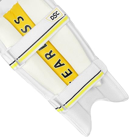 DSC Condor Flite Cricket Wicket Keeping Leg Guard | Color: Multicolor | Size: Youth | For Men and Boys | Mesh Instep | Perfect Fit | Compact Wrap-Around Fit